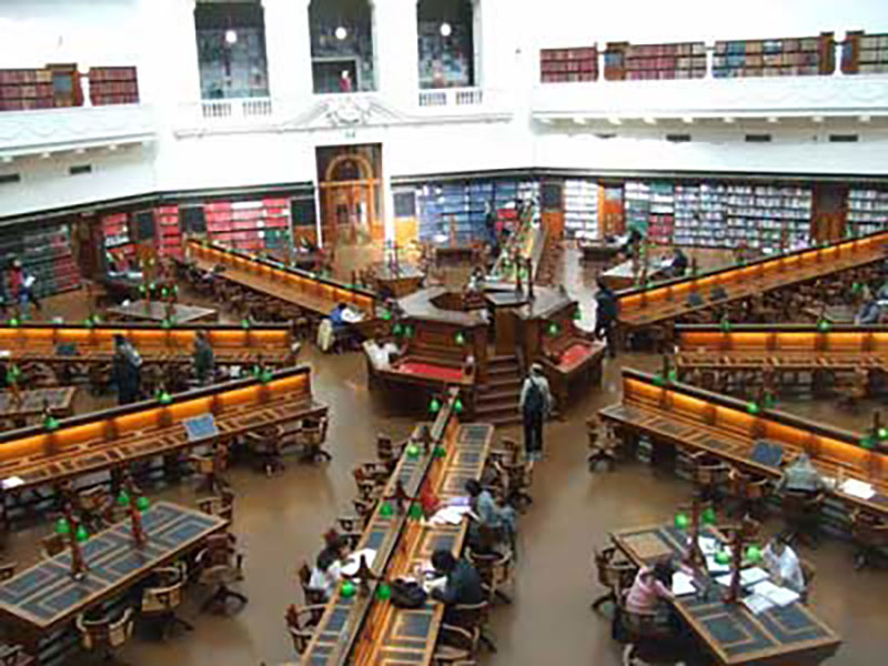 図書館　メルボルン